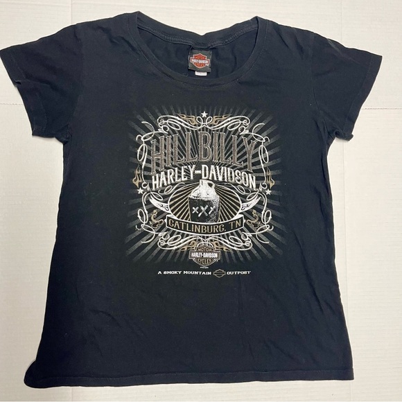 Harley-Davidson Tops - Harley-Davidson Black Hillbilly Tee